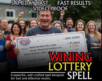 SNELLE WIN LOTTERIJspreuk | Geluksgetalspelling | Snelle geldspreuk | Financiële vrijheid | Krachtige loterijmagie | Win de Powerball