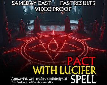 Ultimate PACT WITH LUCIFER | Mammon Power | Devil Spell | Goetia Binding | Black Magic | Satanic Clairvoyant | Paimon Djinn Contract