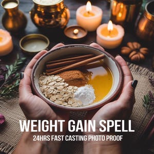 WEIGHT GAIN SPELL, body nourishment, healthy curves, appetite boost, metabolic balance, physical flourishing