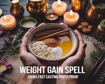 WEIGHT GAIN SPELL, body nourishment, healthy curves, appetite boost, metabolic balance, physical flourishing
