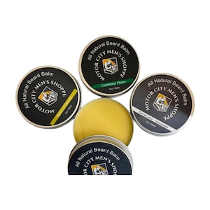 Natural Beard Balm for Men – Detroit Beard Softener & Shaping Balm | Motor City Grooming