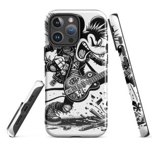 Custodia per iPhone® Steamboat Riot – Punk Mouse Mayhem / Riot Life Street Armor / Audace, tosta, costruita per il caos / Spedizione gratuita
