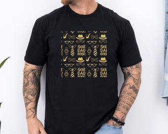 Best Dad Ever Comfort Colors Shirt, Father's Day Gift Tee, Funny Dad T-Shirt, Retro Dad Shirt, Dad Life Graphic Tee for Him