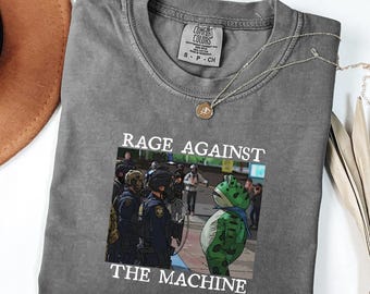 Portland Frog Protest Shirt, Anti Fascism Shirt, Anti ICE Shirt, Activist Shirt, Resistance Shirt