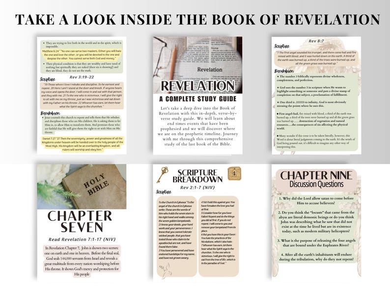 Prophecy Inbone Guide Daniel and Revelation Bible Study Guides Bundle (digital Download) - Etsy