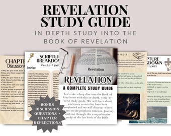 Guide d'étude du livre de l'Apocalypse, verset par verset, complet (numérique)