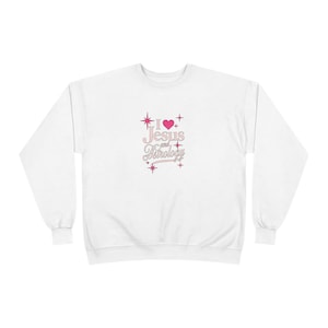 Amo a Jesús y la astrología / Sudadera con cuello redondo / Camiseta de Jesús, regalo de astrología, religioso, regalo de espiritualidad, camiseta espiritual, regalo de astrología