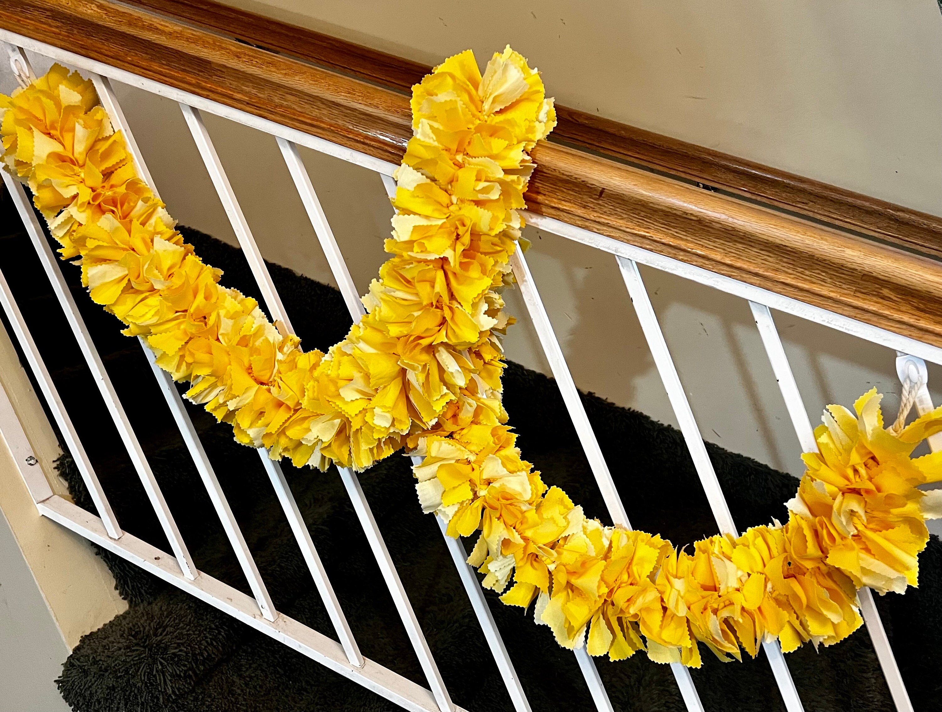 Yellow Garland Shades of yellow garland baby shower garland banner httpssweetmagpiecreationsetsycomsectionid41226182