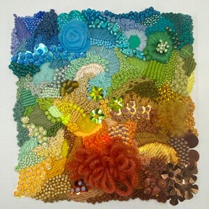 Embroidery on Canvas, No. 1