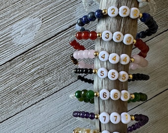 Braccialetti con numeri angelici
