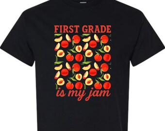 First Grade Teacher Shirt, 1st Grade Teacher Appreciation T-Shirt, Fun Gift for Teachers
