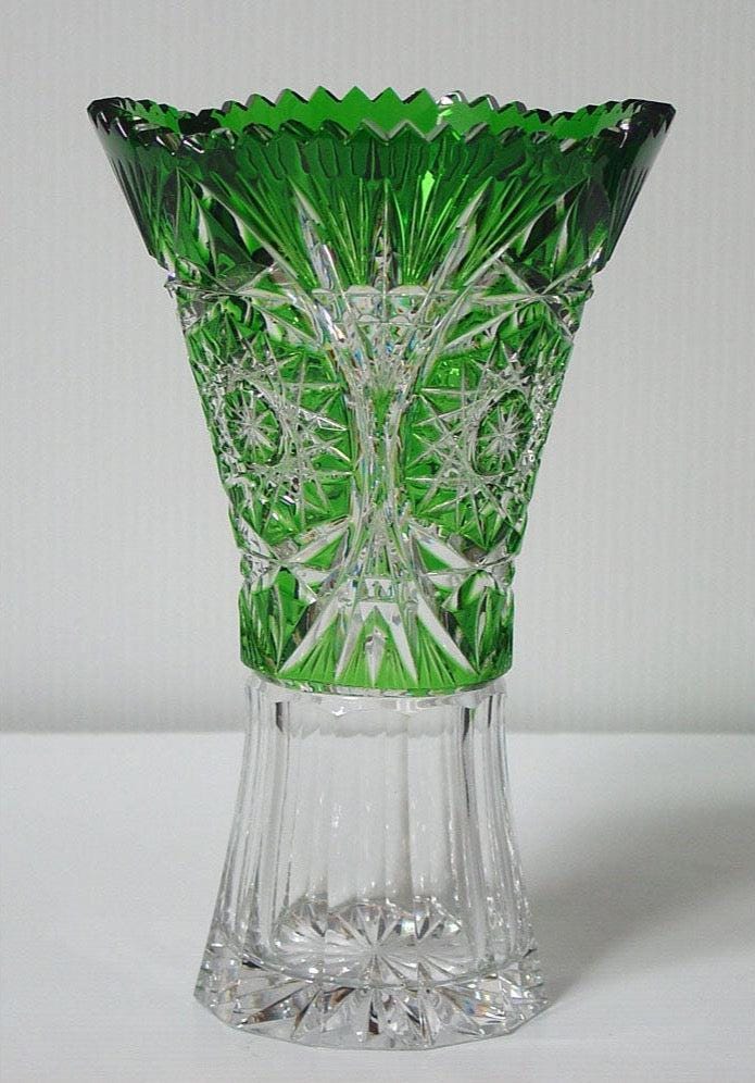 Caesar Crystal Vase - Etsy
