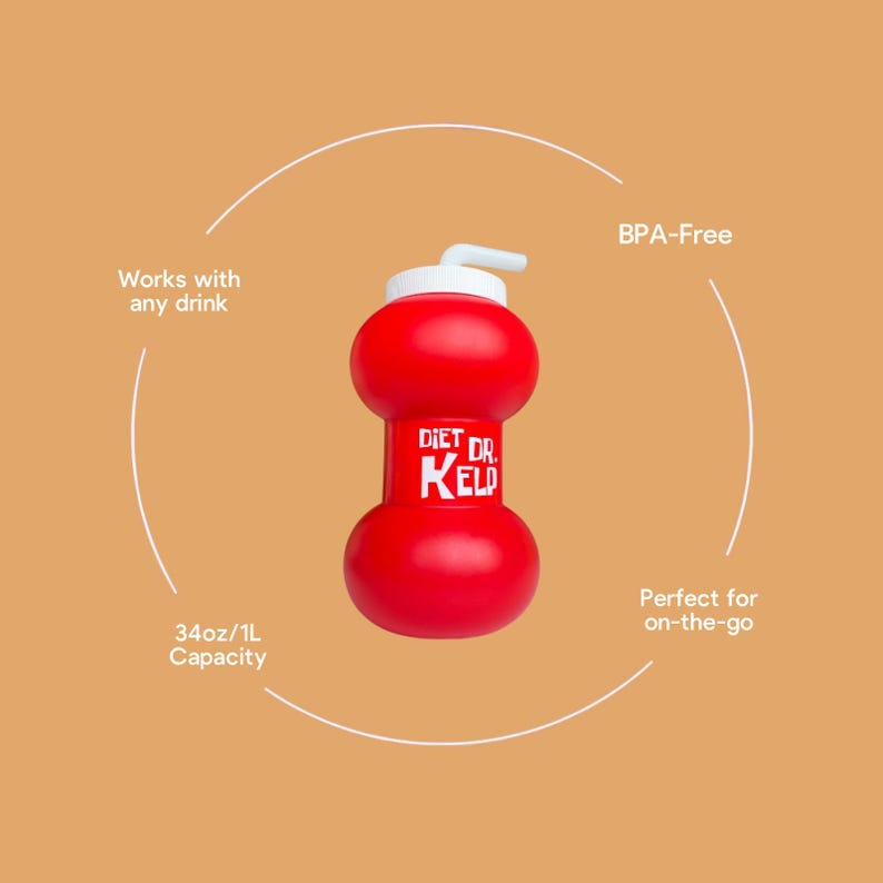 Diet Dr Kelp Water Bottle Info
