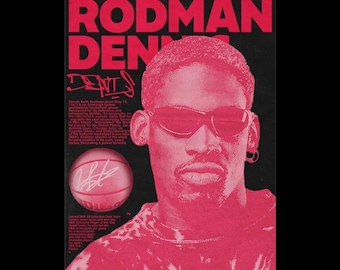 HD Dennis RODMAN poster