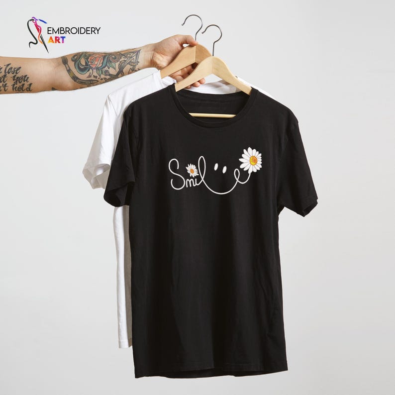 Handwritten Smile Machine Pattern