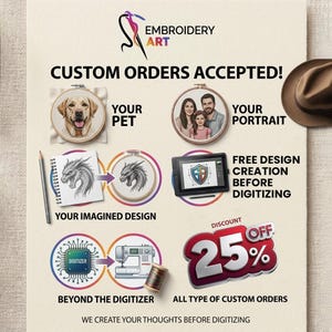 Smile Embroidery Design Happy Face Flower Pattern 2 Sizes 3.9" 7" (Instant Download) image 9
