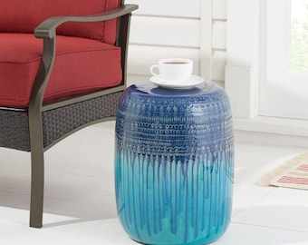 Green Garden Stool Etsy