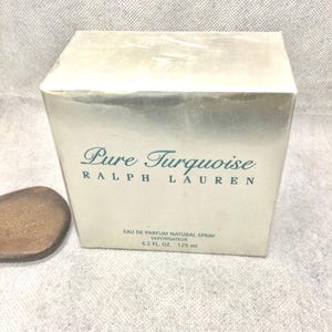Ralph Lauren Pure Turquoise Eau de Parfum 125 ML Spray Rare SEALED