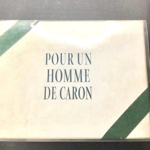 Pour Un Homme de Caron Eau De Toilette Set 125 Ml / 30 ml refillable vintage