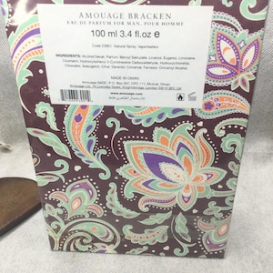 Amouage Bracken For Men Eau De Parfum 100 ML Spray OMAN Rare SEALED