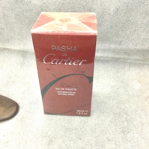 Pasha Cartier Cartier Eau de toilette 50 ml spray vintage sealed