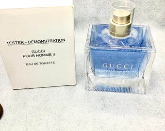廃盤 GUCCI Pour Homme II 香水 100ml GUCCI BY GUCCI POUR HOMME II EAU DE TOILETTE NATURAL SPRAY