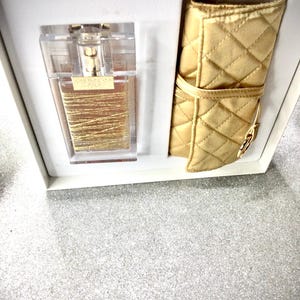La Prairie Life Threads Gold Eau De Parfum 50 ML Spray SET With Wallet WOMAN Rare
