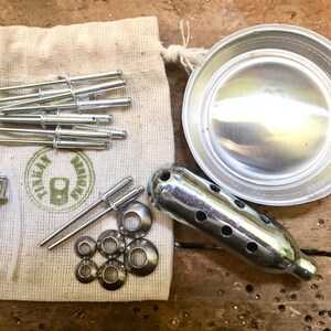 Make a Mini Metal Bug, DIY Craft Kit, Metalwork, Age 10, Learn to Rivet. Recycled Components, Rivets, Full Instructions Included. image 5