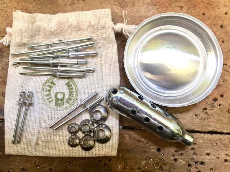 Make a Mini Metal Bug, DIY Craft Kit, Metalwork, Age 10, Learn to Rivet. Recycled Components, Rivets, Full Instructions Included. image 5