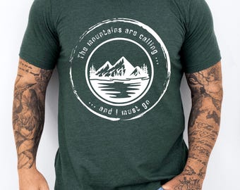 Vintage Mountain T-Shirt: Adventure Lover Gift