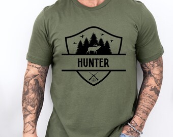 Hunting T-Shirt: Outdoorsman Gift, Deer Hunter Style