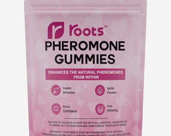 Gomitas de feromonas Roots: apoyo natural para la confianza, la atracción y el estado de ánimo