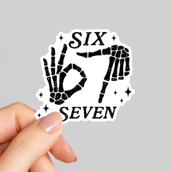 6 7 Stickers - Etsy
