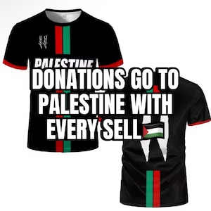 Palestine Jersey Boys Men, Football, Palestine Soccer, For him Gift, Tshirt, Tee