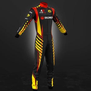 Hand Made Go Kart Racing Suit CIK/FIA Level 2 standard Customize Race Suit In All Sizes with option to add own logos + Free Shipping