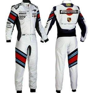Hand Made Go Kart Racing Suit CIK/FIA Level 2 standard Customize Race Suit In All Sizes with option to add own logos + Free Shipping
