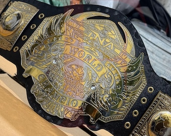 New TNA World Championship Belt | Custom Made Wrestling Belts for Champions