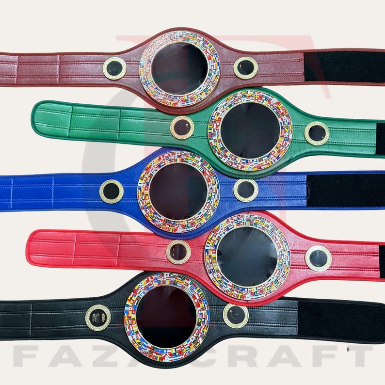Custom Boxing Championship Belt, Personalized 2026 Fight Title Belts ...