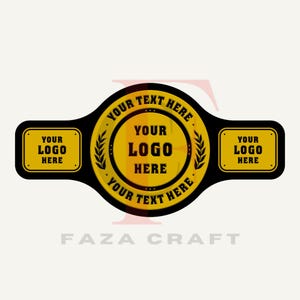 Customizable Championship Wrestling Belt, Fully Personalized Belt For All Sports, Custom Wrestling Championship Belt, Brass Leather Belt