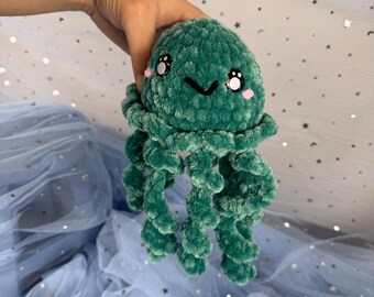 Méduse - Peluche au crochet faite main