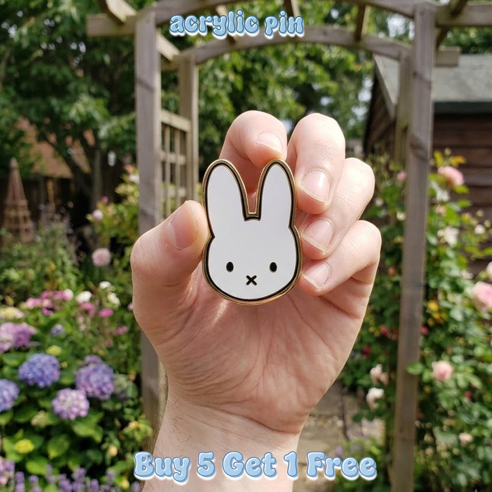Enamel Pin Miffy - Etsy