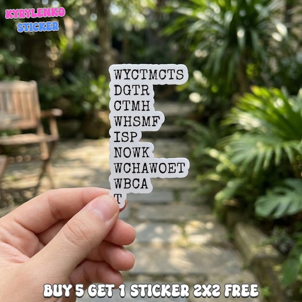 Hockey Rivals Heated Romance Cottage/Hospital Scene Holographic Sticker | WYCTMCTS? ICTTC.