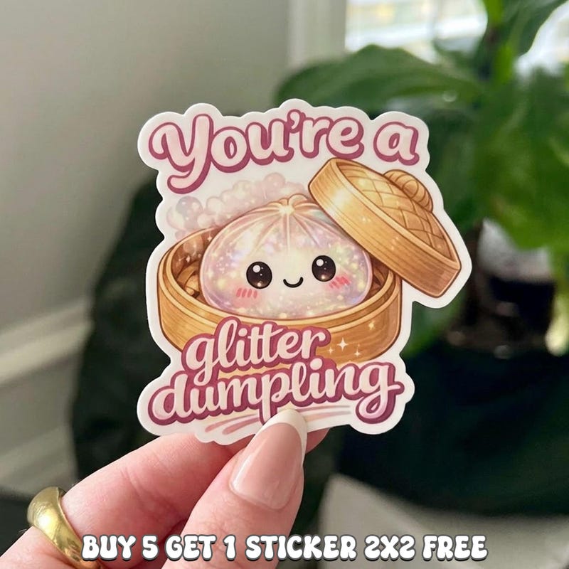 Dumpling Label - Etsy