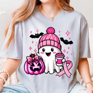Cute Ghost Drinking Coffee Png, Sublimation Design, Digital Download, Halloween Shirt Design,Iced Coffee Halloween Png, Halloween Ghost,