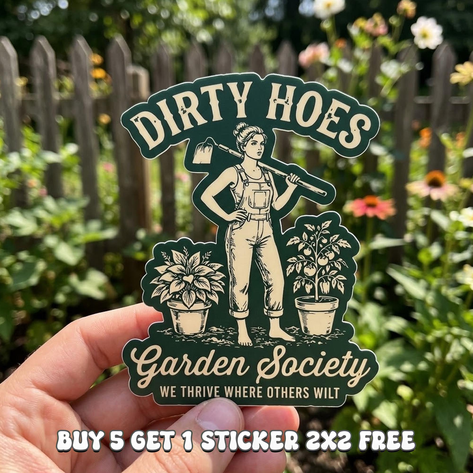 Grow a Garden Sticker - Etsy