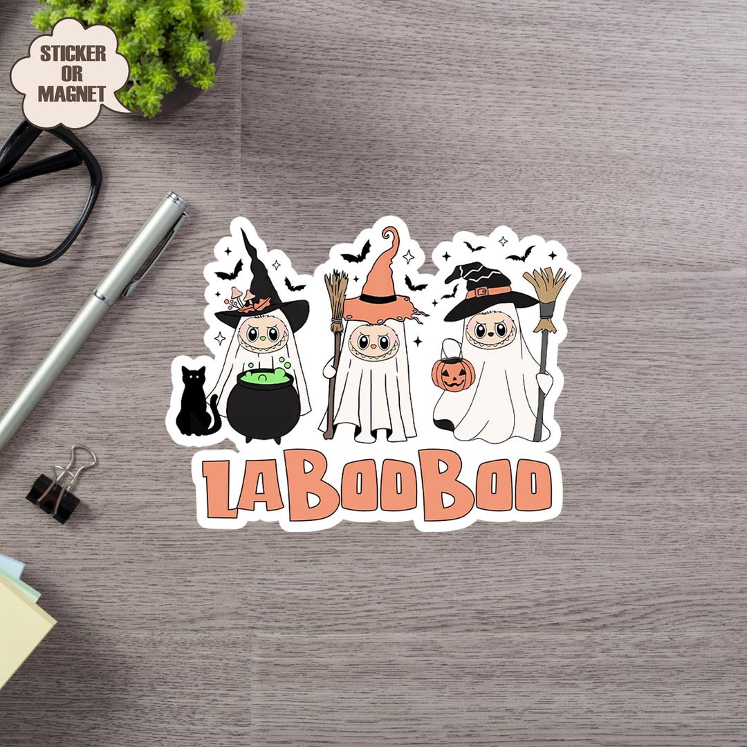 Labubu Stickers the Monsters Happy Halloween Party Series|labubu ...