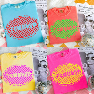 Retro Teacher PNG, Colorful Checkerboard Teacher Sublimation, Back to School Png, Groovy Love Them Teach Them Png