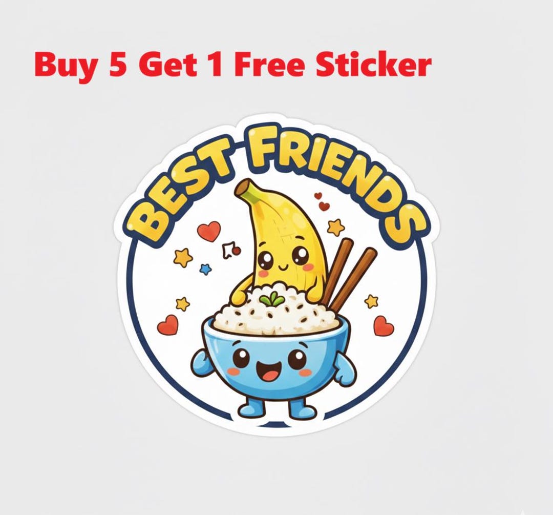 Bananas and Rice Sticker, Carb Loading Diet, Bodybuilder Food, BRAT ...