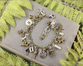 Coraline Inspired Charm BraceletCoraline Jewellery Accessories and Gifts