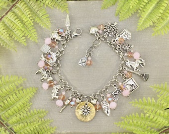 Anne of Green Gables Inspired Classic Love Books Vintage Charm Bracelet